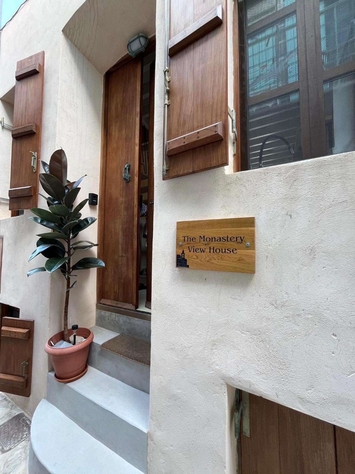 Monastery View House Villa Mandraki  Luaran gambar