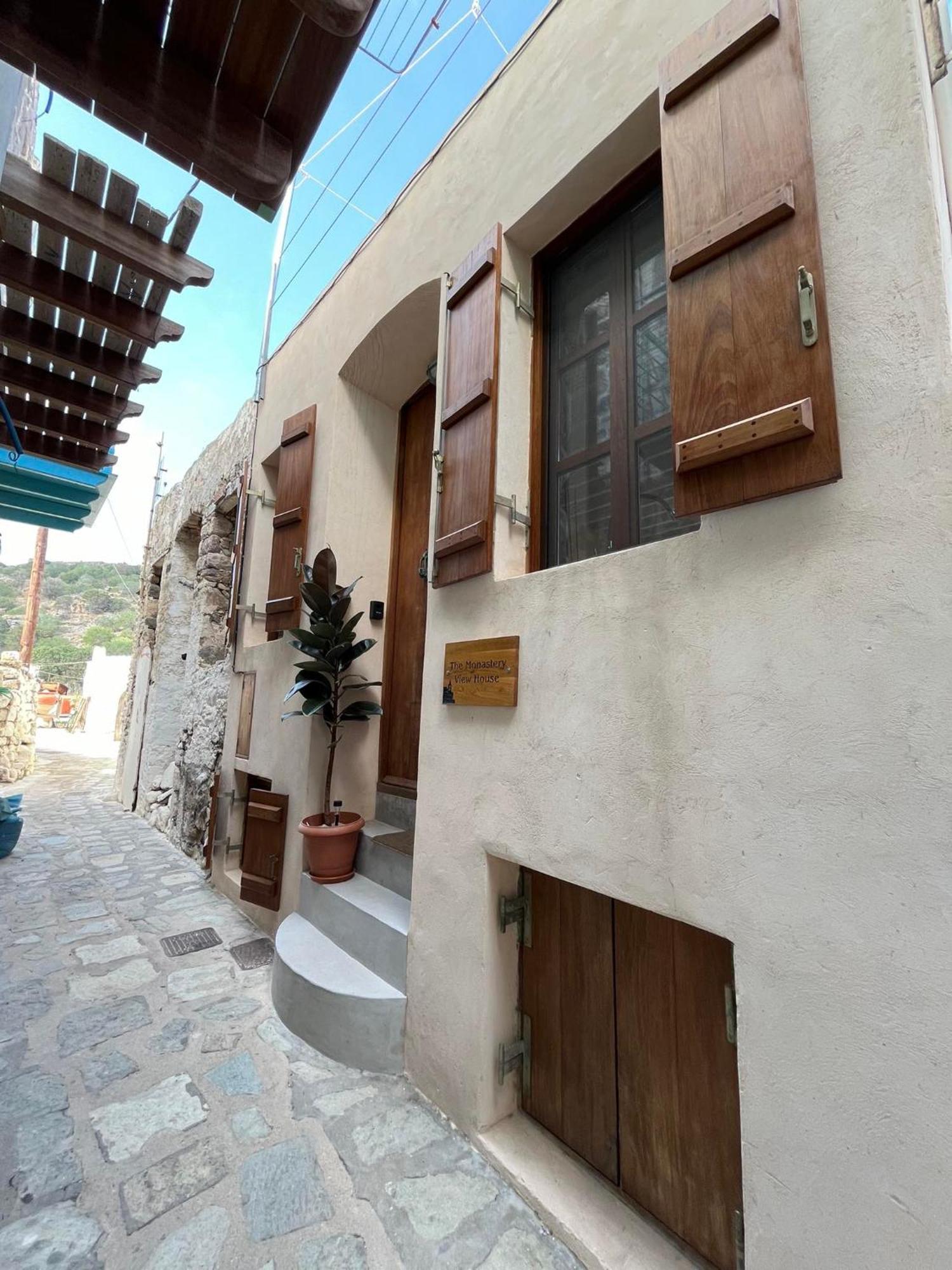Monastery View House Villa Mandraki  Luaran gambar